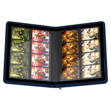 Load image into Gallery viewer, (Dark Blue) 16-Pocket Zipfolio Xenoskin Binder