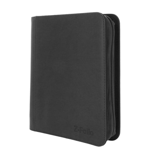 (Black) Z-Folio 4-Pocket Toploader Album