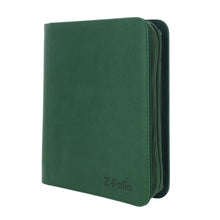 Load image into Gallery viewer, (Green) Z-Folio 4-Pocket Toploader Album