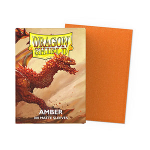 (Amber) Matte Sleeves - Standard Size
