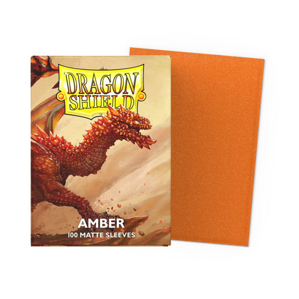 (Amber) Matte Sleeves - Standard Size