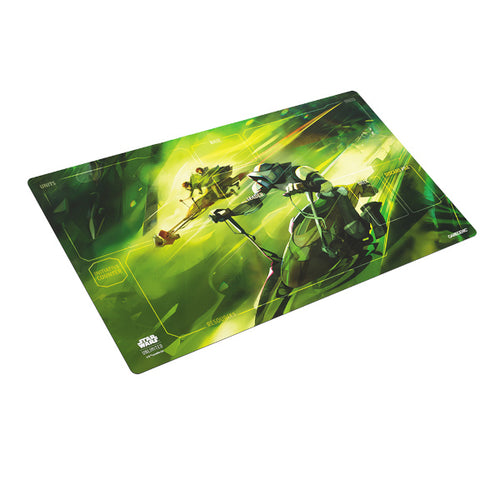 (PREORDER) SWU Playmat - Speeder Bike Chase (SHIPS NOV 8, AVAILABLE IN-STORE NOV 2)