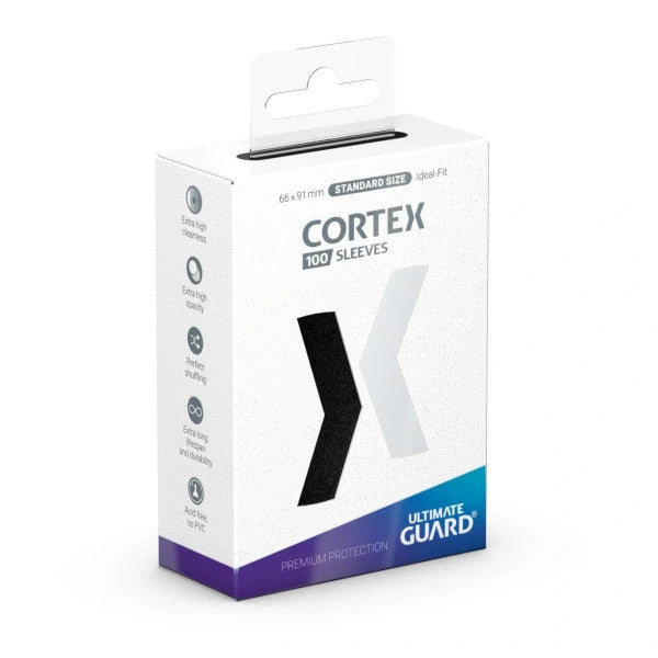 (Black) Cortex Sleeves - Standard Size