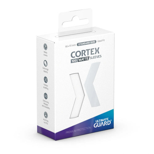 (Matte White) Cortex Sleeves - Standard Size