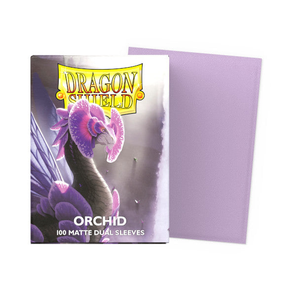 (Orchid) Dual Matte Sleeves - Standard Size