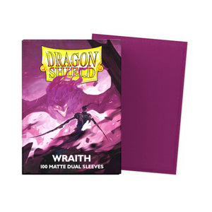 (Wraith) Dual Matte Sleeves - Standard Size