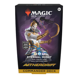 (PREORDER) (Eternal Might) Aetherdrift Commander Deck (AVAILABLE FEB 7)