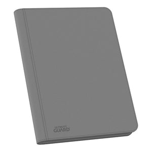 (Grey) 18-Pocket Zipfolio Xenoskin Binder