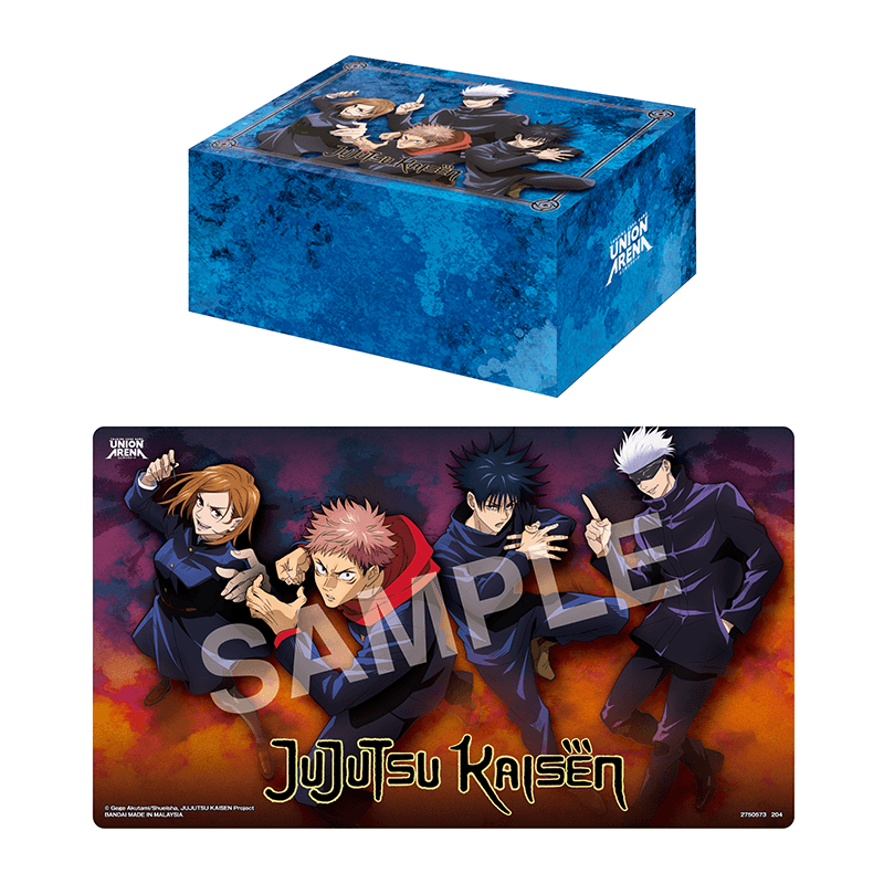 Union Arena: Jujutsu Kaisen Playmat and Half Storage Box