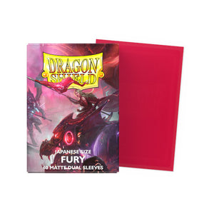 (Fury) Dual Matte Sleeves - Japanese Size