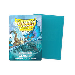 (Glacier) Dual Matte Sleeves - Japanese Size