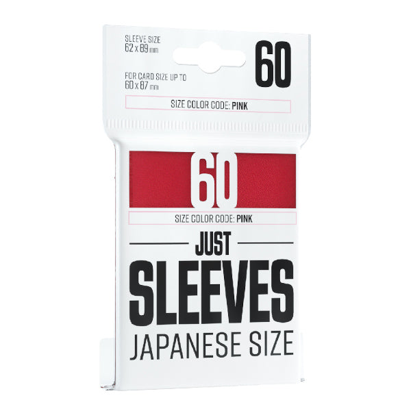(Red) Just Sleeves - Japanese Size