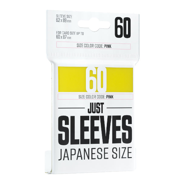 (Yellow) Just Sleeves - Japanese Size