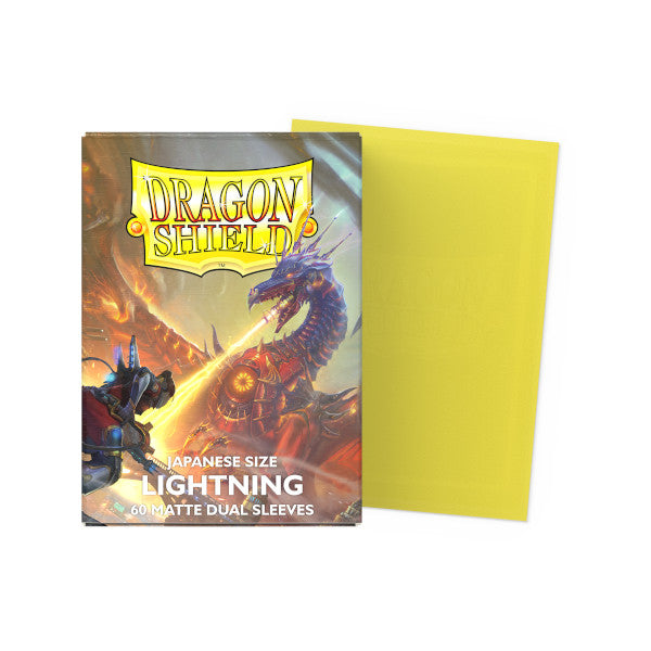 (Lightning) Dual Matte Sleeves - Japanese Size