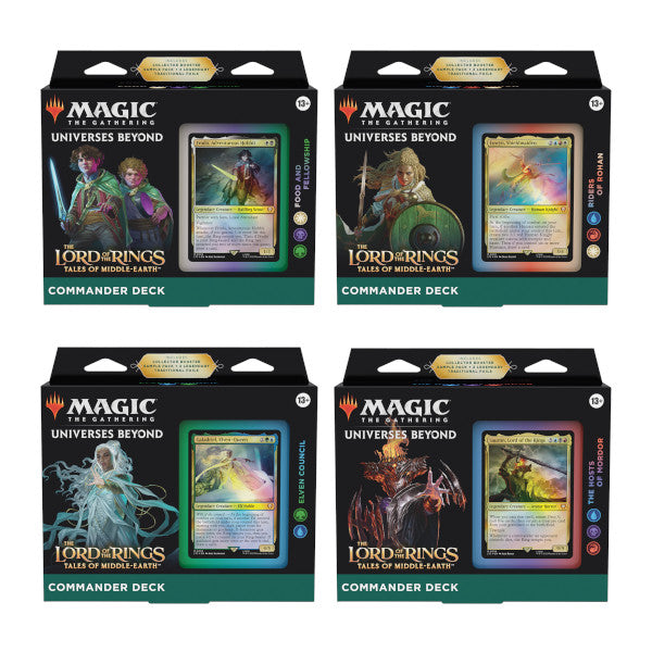 Lord of the Rings Commander Deck (Set of 4)