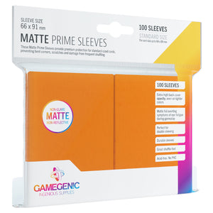 (Orange) PRIME Matte Sleeves
