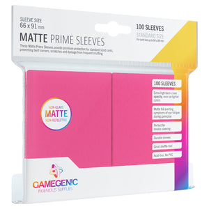 (Pink) PRIME Matte Sleeves