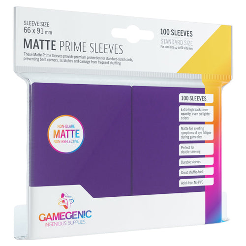 (Purple) PRIME Matte Sleeves