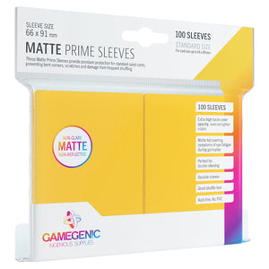 (Yellow) PRIME Matte Sleeves