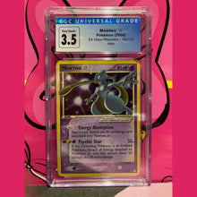 Load image into Gallery viewer, (CGC 3.5) Mewtwo Gold Star #103 - EX Holon Phantoms