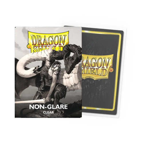 (Clear) Non-Glare Matte Sleeves - Standard Size