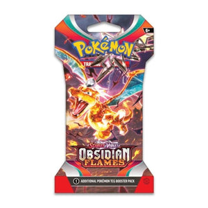 Obsidian Flame Sleeved Booster Pack