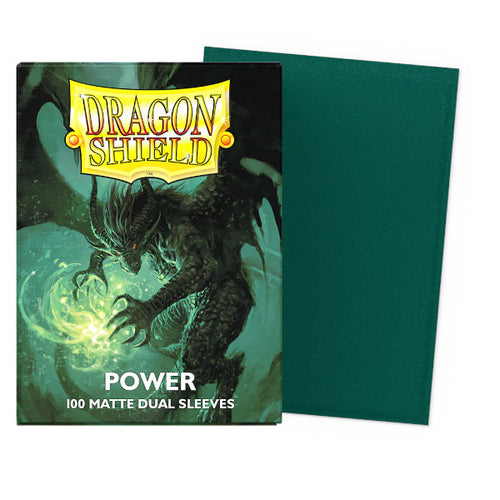 (Power) Dual Matte Sleeves - Standard Size