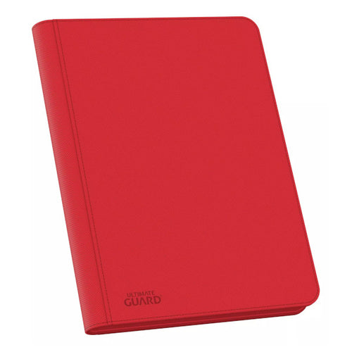 (Red) 18-Pocket Zipfolio Xenoskin Binder