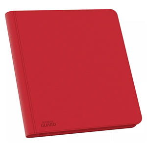 (Red) 24-Pocket Zipfolio Xenoskin Binder