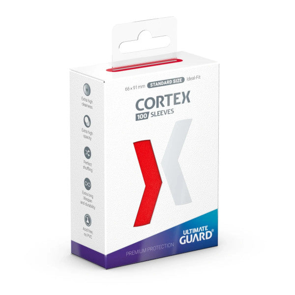 (Red) Cortex Sleeves - Standard Size