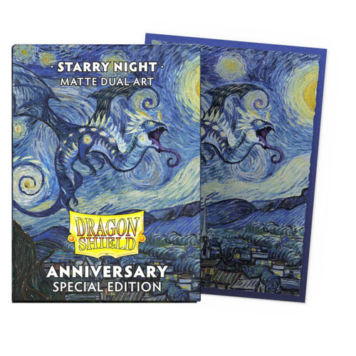 (25th Anniversary - Starry Night) Dual Matte Sleeves - Standard Size (Metallic Print)