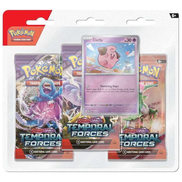 (Cleffa) Temporal Forces 3-Pack Blister