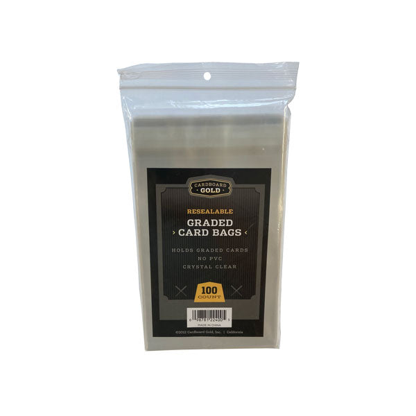 Graded Card Protection 5000 Resealable PSA Graded Card Bags  50 Packs Of  100 Card Slab