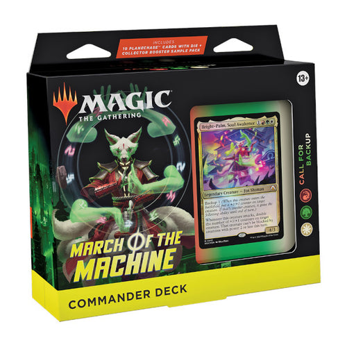 (Call for Backup) March of The Machine Commander Deck